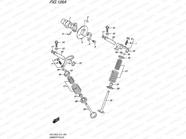 126A - CAMSHAFT/VALVE