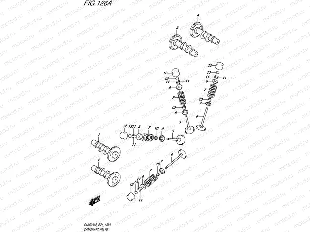 126A - CAMSHAFT/VALVE