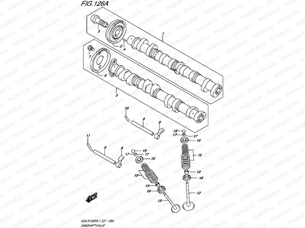126A - CAMSHAFT/VALVE