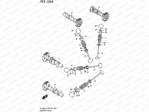126A - CAMSHAFT/VALVE