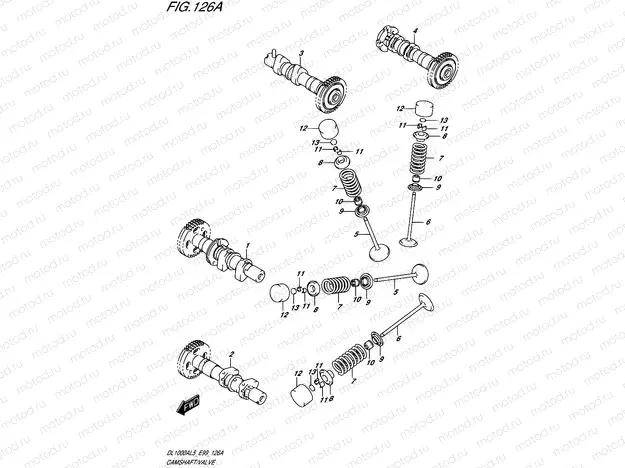 126A - CAMSHAFT/VALVE