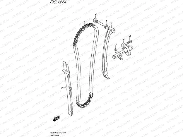 127A - CAM CHAIN