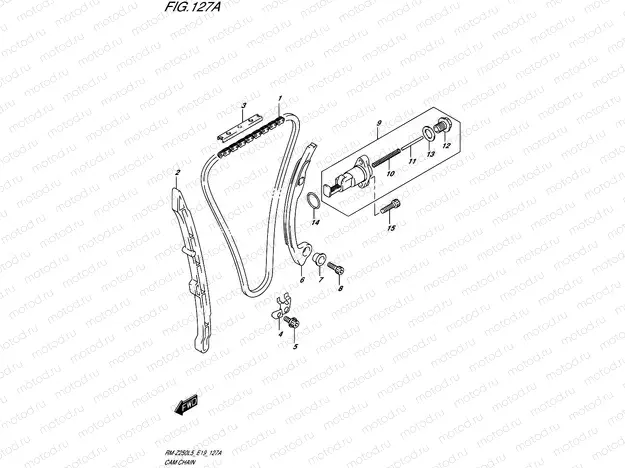 127A - CAM CHAIN