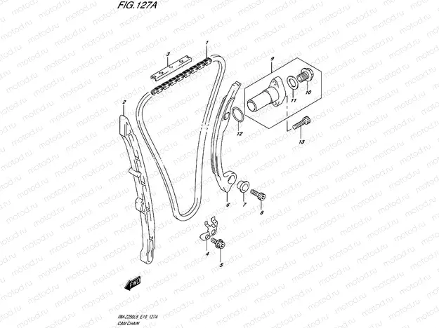 127A - CAM CHAIN