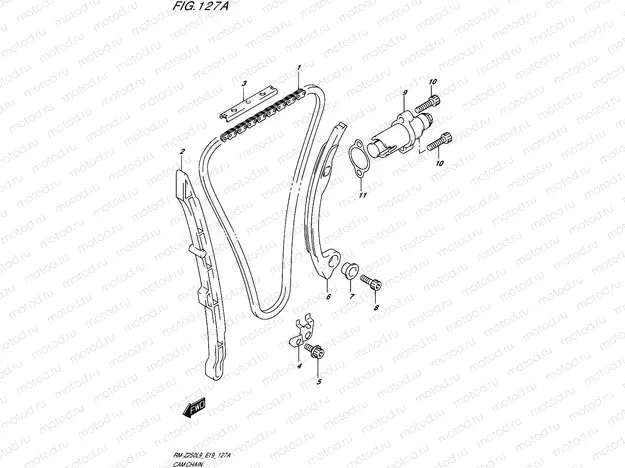 127A - CAM CHAIN