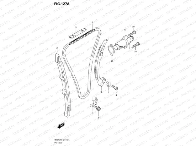 127A - CAM CHAIN