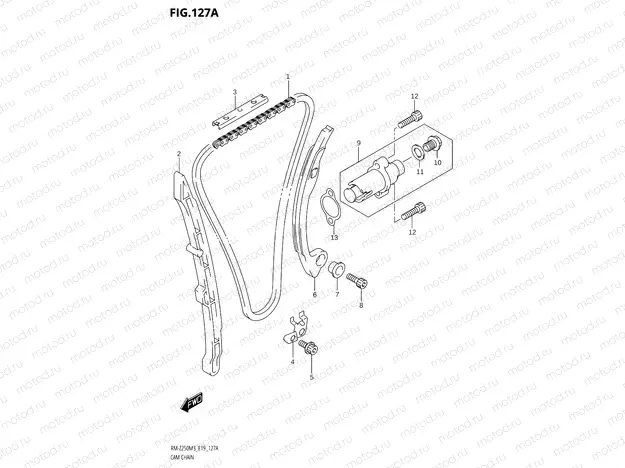 127A - CAM CHAIN