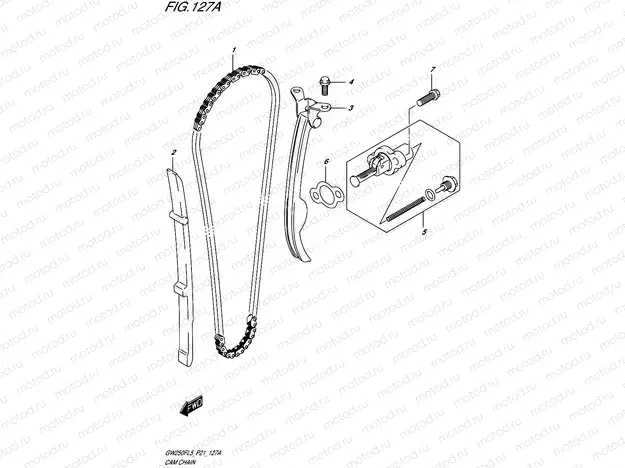 127A - CAM CHAIN
