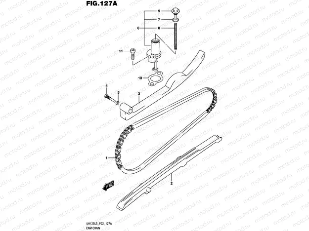 127A - CAM CHAIN