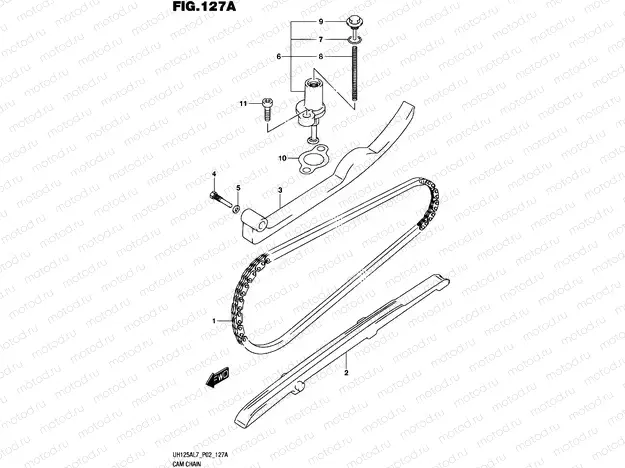127A - CAM CHAIN