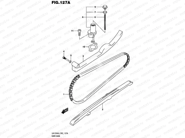 127A - CAM CHAIN