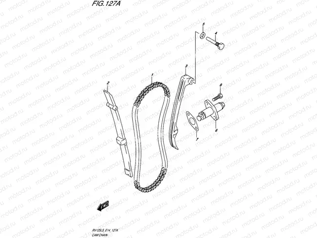 127A - CAM CHAIN