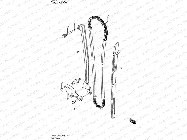 127A - CAM CHAIN