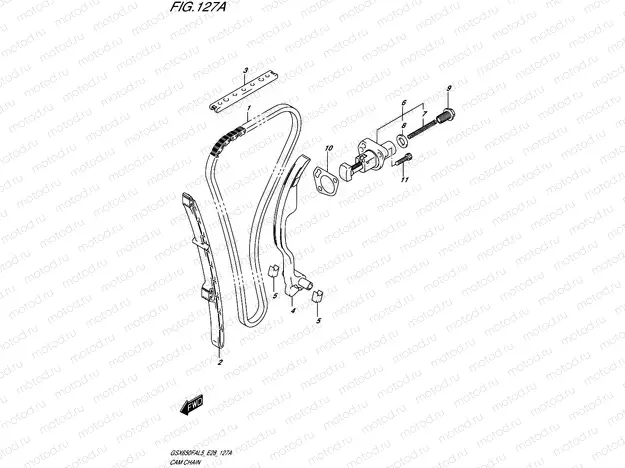127A - CAM CHAIN