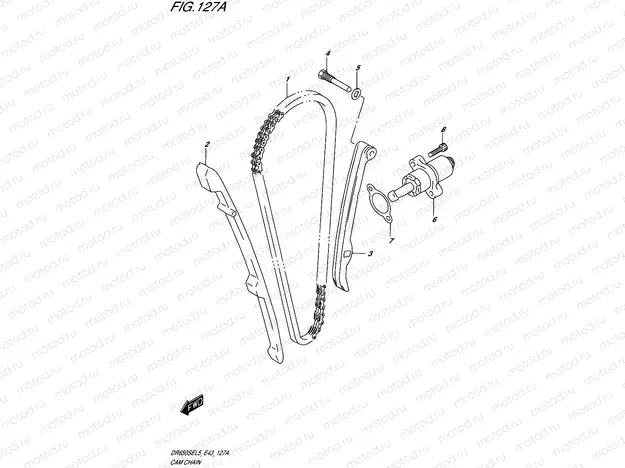 127A - CAM CHAIN