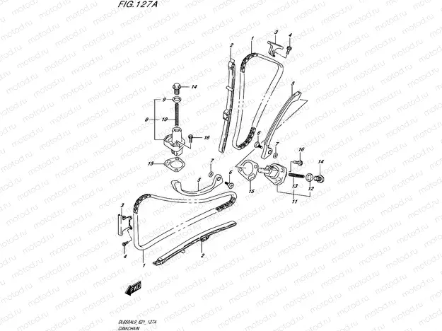 127A - CAM CHAIN