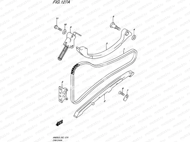 127A - CAM CHAIN