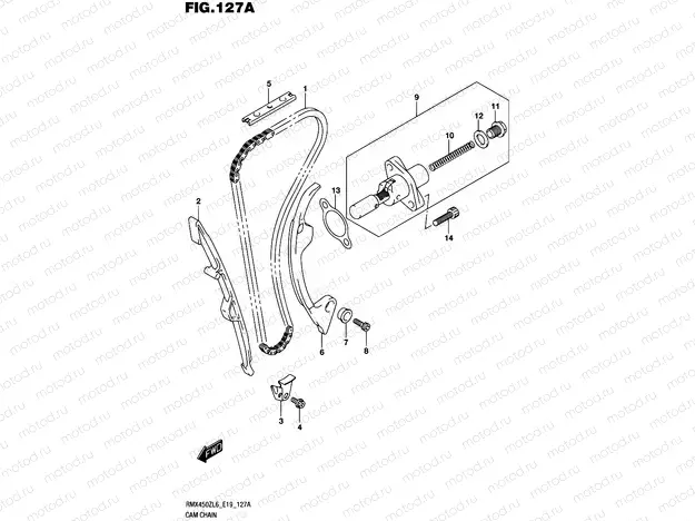 127A - CAM CHAIN