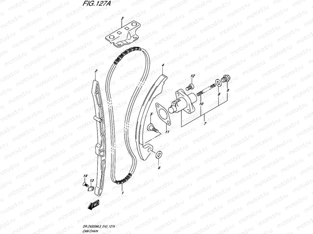 127A - CAM CHAIN