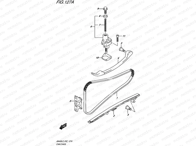 127A - CAM CHAIN
