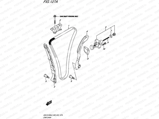 127A - CAM CHAIN