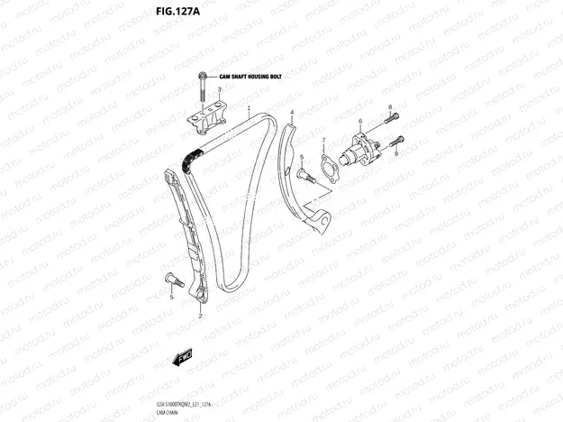 127A - CAM CHAIN