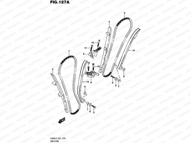 127A - CAM CHAIN