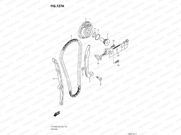 127A -CAM CHAIN