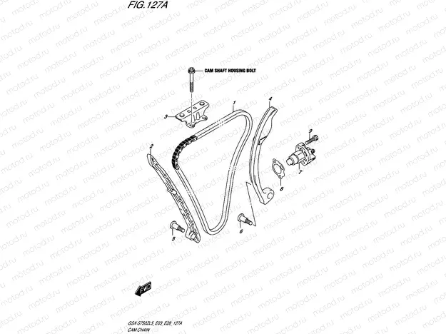 127A - CAM CHAIN