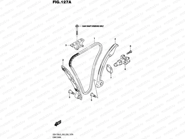 127A - CAM CHAIN