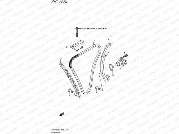 127A - CAM CHAIN