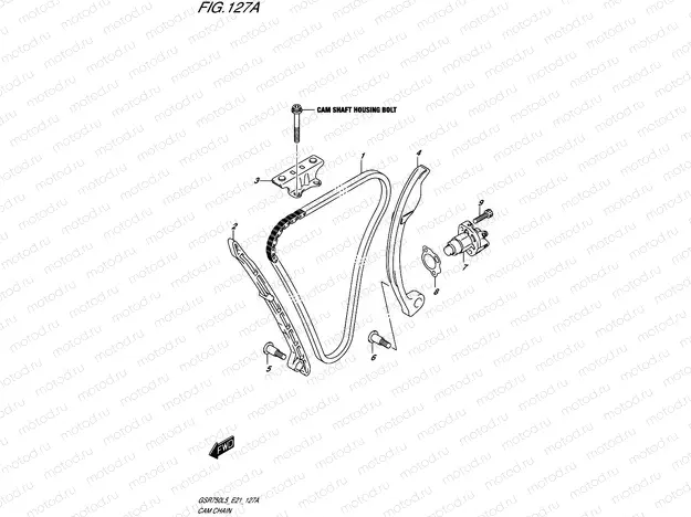127A - CAM CHAIN