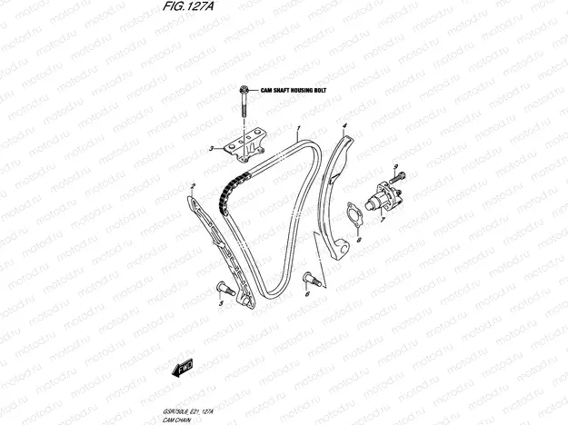 127A - CAM CHAIN