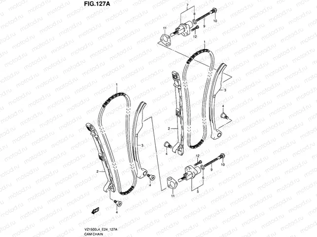 127A - CAM CHAIN