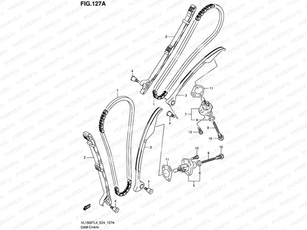127A - CAM CHAIN