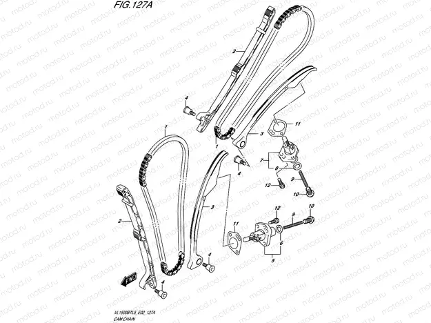 127A - CAM CHAIN