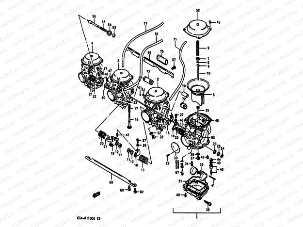 12A - CARBURETOR (MODEL J)