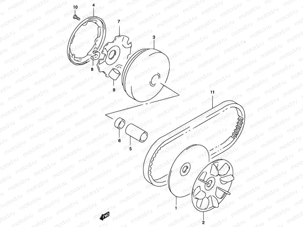 12C - TRANSMISSION (1) (MODEL AY50 K1)