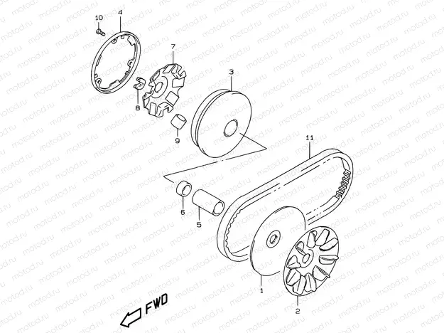12C - TRANSMISSION (1) (MODEL AY50WR K1)