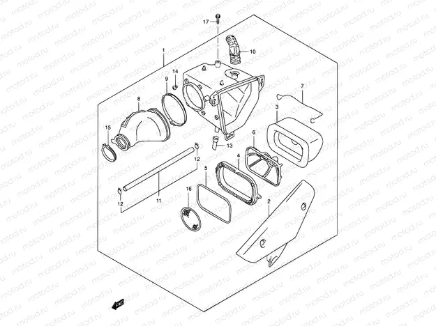 13 - AIR CLEANER