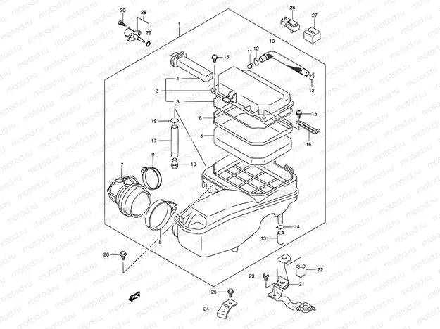 13 - AIR CLEANER