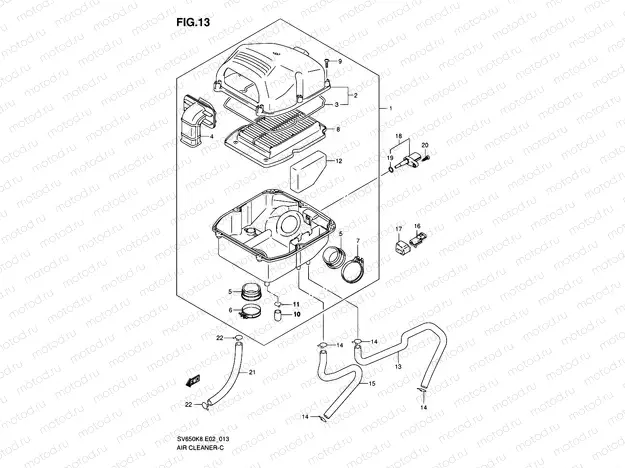 13 - AIR CLEANER