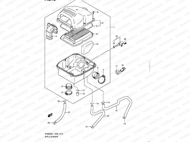 13 - AIR CLEANER