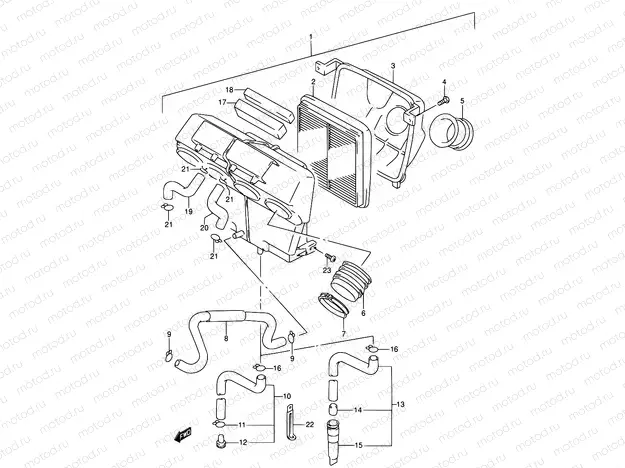 13 - AIR CLEANER
