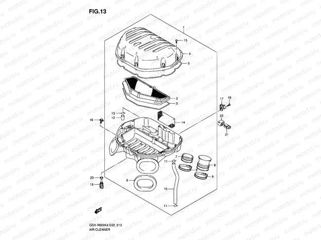 13 - AIR CLEANER