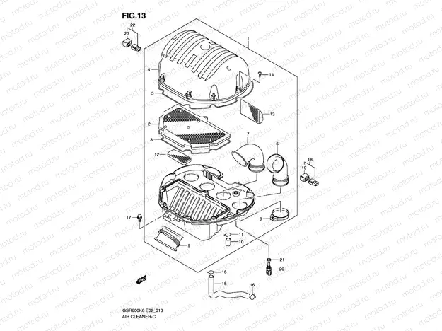 13 - AIR CLEANER