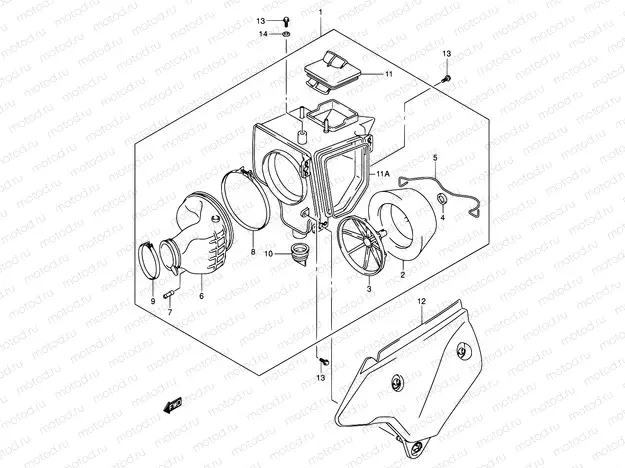 13 - AIR CLEANER