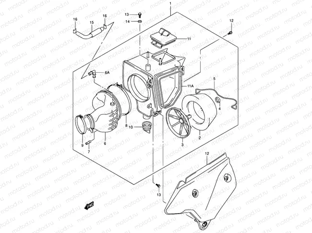 13 - AIR CLEANER