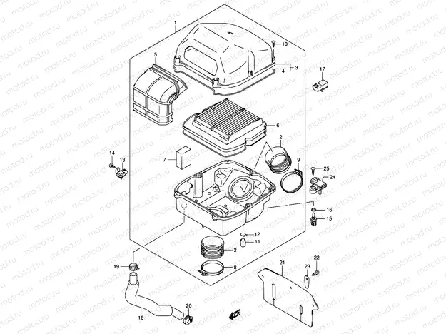 13 - AIR CLEANER
