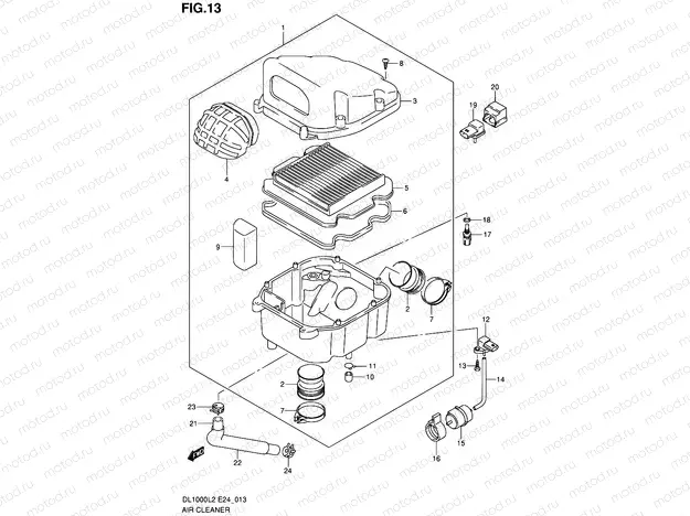 13 - AIR CLEANER